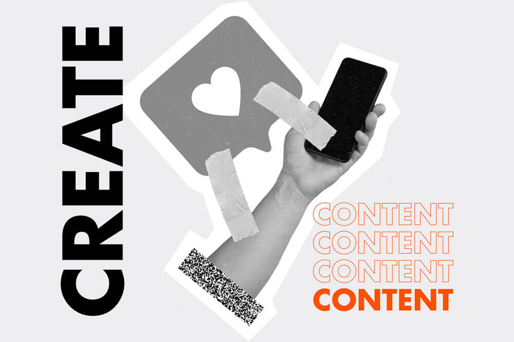 Create great content for social media and build brand love.